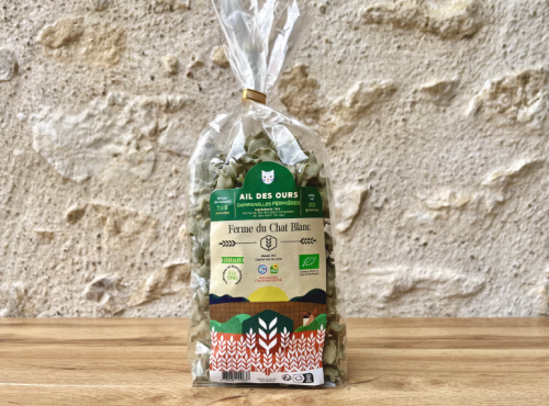 Ferme du Chat Blanc - Pâtes à l'Ail des Ours - Bio - 300g
