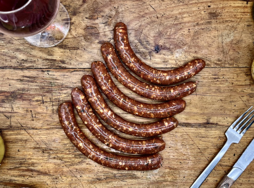 Ferme de Vertessec - Saucisse façon merguez par 6 - 430g