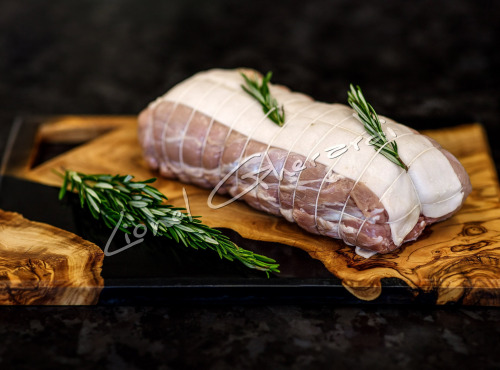 Boucherie Charcuterie Traiteur Lionel Ghérardi - Rôti de Veau au foie gras et trompettes de la mort - 1500g