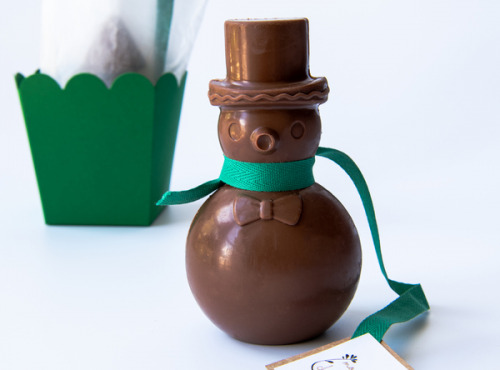 Mon jardin chocolaté - Bonhomme de neige Chocolat au lait bio