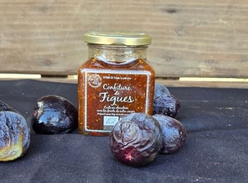 Le verger bio de Quinsac - Confiture de figues 330gr BIO
