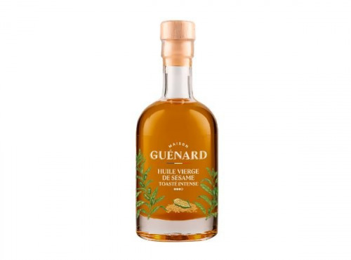 Huilerie Maison Guénard - Huile de sésame 100% vierge toasté intense 9cL
