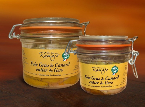 Maison Ramajo - Foie gras de canard entier IGP Gers lot 310g + 180g
