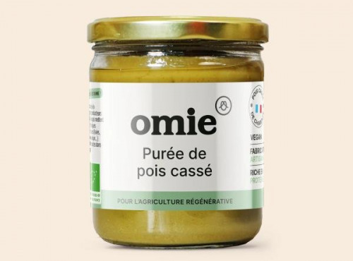 Omie - Purée de pois cassés de Charente bio - 400 g