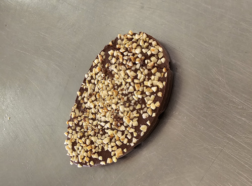La confiserie d’antan 100% bio - ablette Œuf Chocolat noir & Amandes Torréfiées – 95g