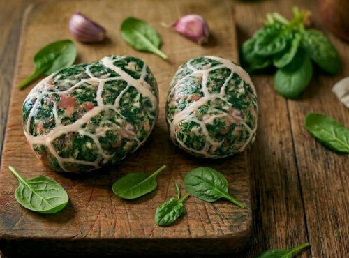 Le Cochon Sans Cochonnerie - Crépinettes aux épinards sans nitrite 300g