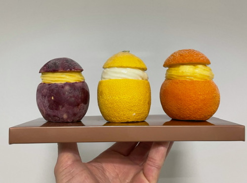 La Glacerie par David Wesmaël - Meilleur Ouvrier de France - Trilogie de fruits givrés