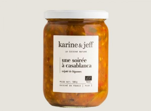 Karine & Jeff - Mijoté de pois chiches, légumes et lait de coco 6x500g