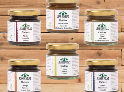 Jean de Velas - Assortiment de 6 chutneys