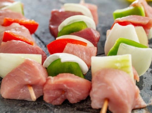 La Ferme de Franck et Blandine - Brochettes de Veau de Lait bio Surgelé x4 600g