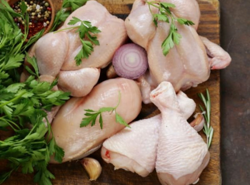 La Coussoyote - Colis de volailles : 1 poulet, 1 pintade, 1 poularde - 5 kg