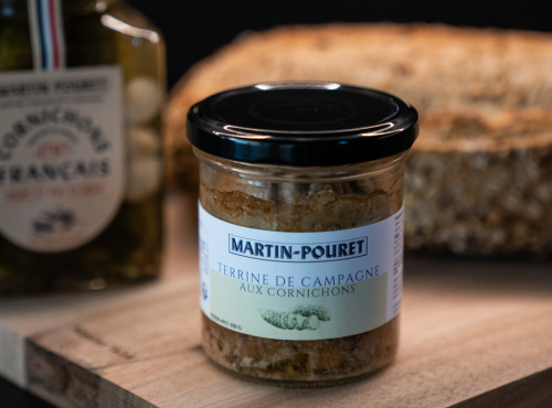 Maison Martin-Pouret - Terrine de campagne aux morceaux de cornichons 150g