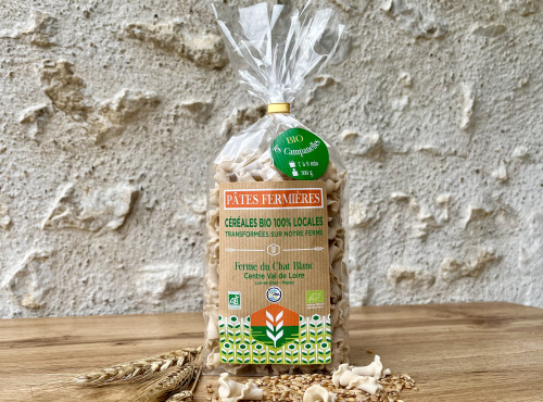 Ferme du Chat Blanc - Pâte Artisanale Campanelle - Bio - 300g