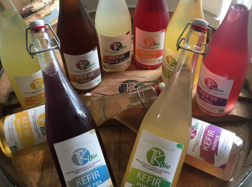 TK Bio - The Kefir et Kombucha Compagnie - Pack Kéfir de Fruits 6x 75cl