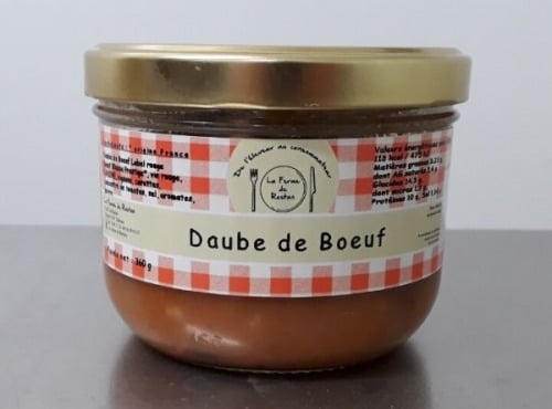 La ferme de Rustan - Daube de Bœuf 360 G