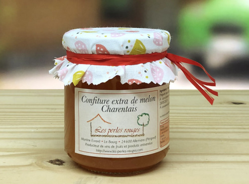 Les Perles Rouges - Confiture Extra De Melon Charentais