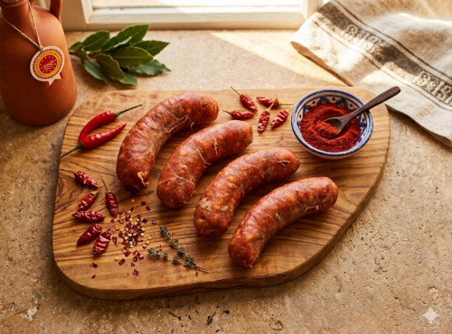 Le Cochon Sans Cochonnerie - Chorizo à griller sans nitrite - par 6 - 480g