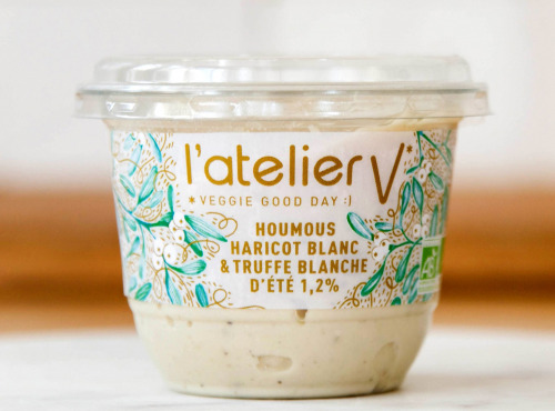 L'Atelier V* - Houmous haricot blanc & truffe blanche d'été (1,2%) et poivre noir