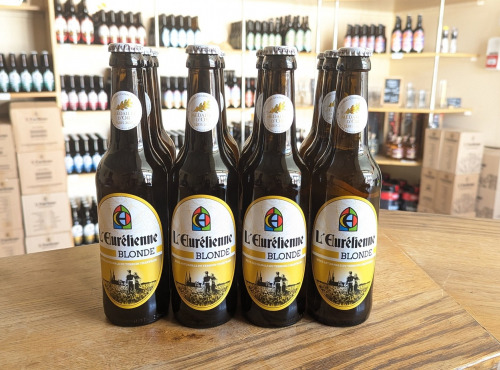 Bière L’Eurélienne – Brasserie de Chandres - Bière blonde 12x33cl