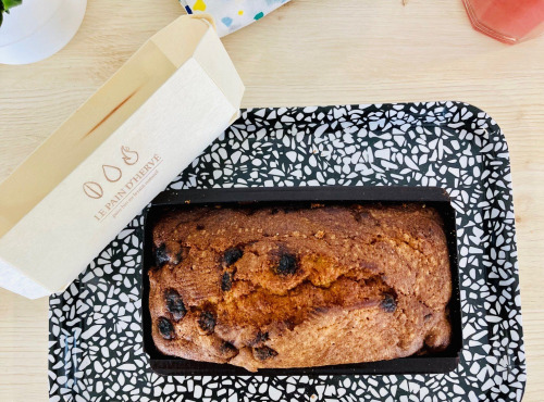 Le Pain d'Hervé - Cake aux Raisins Bio