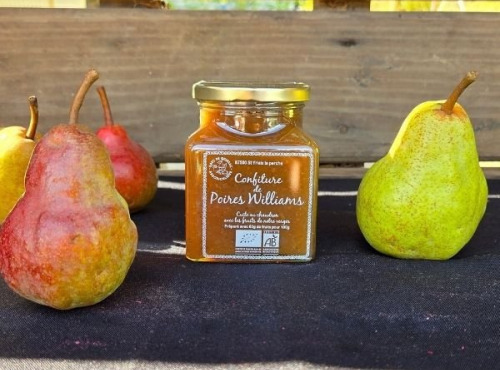 Le verger bio de Quinsac - Confiture de poire Williams 330gr BIO
