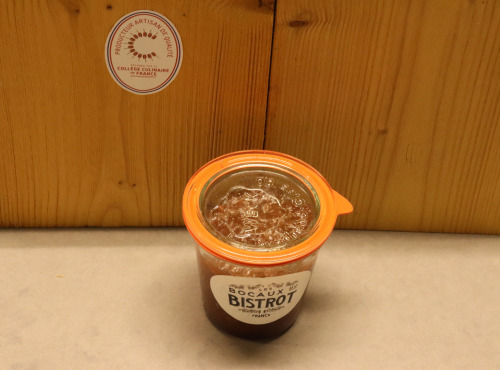 Les Bocaux du Bistrot - (Lot de 2) Confiture artisanale de Pomme et Rhubarbe