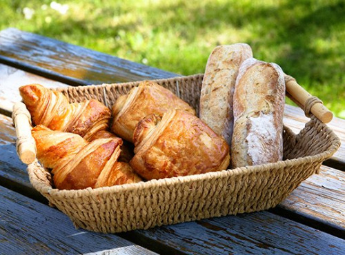 Ferme Sereine en Périgord - Pâte Levée Feuilletée (sur mesure) par kilo - pur Beurre - en rouleau ou en pâton