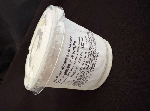 Maison Boulanger - crème glacée à la vanille pot 160ml