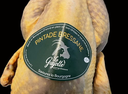 La Guyotte Ferme Bressane - La pintade bressane par 2 prête à cuire