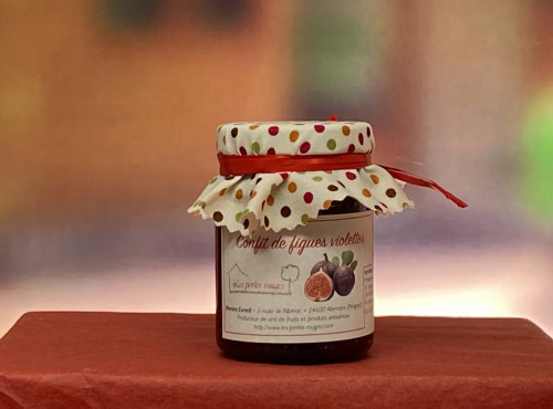 Les Perles Rouges - Confit de figues violettes - 30 % DDM dépassée