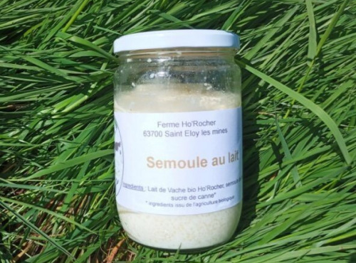 Ferme Ho'Rocher - Semoule au lait 500g