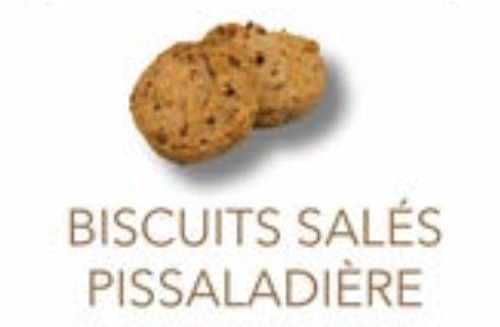 L'OLIVERAIE DU COUDON - [Précommande] Biscuits Salés Pissaladière – 200 g