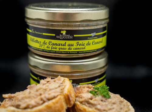 La Ferme du Luguen - Rillettes De Canard Au Foie Gras 120g