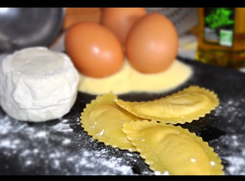 Les Pâtes Côté Mont Blanc - Ravioli Chèvre frais & Miel de Haute Savoie