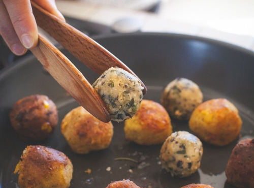 Les Saisissantes - Préparation pour boulettes et galettes végétales - haricots blancs & algues - 4 paquets de 220g