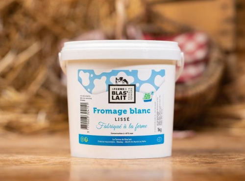La Ferme de Blas'Lait - Fromage blanc lissé 1kg