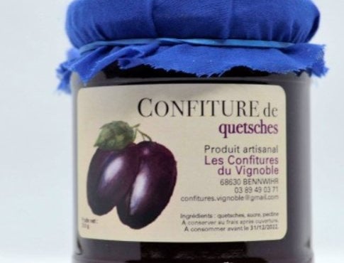 Maison Schmid - Confiture de Quetsches - Les Confitures du Vignoble