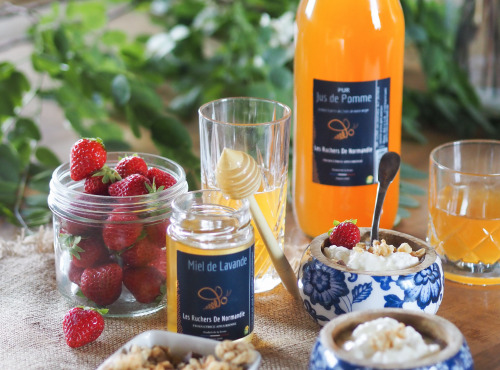 Les Ruchers de Normandie - Miel de Lavande liquide 500g