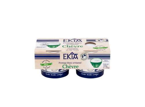 Bastidarra - Ekia - Fromage blanc artisanal nature CHEVRE