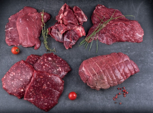 Les Viandes du Forez - Colis de Viande de Boeuf Charolais (Génisse) - 3kg