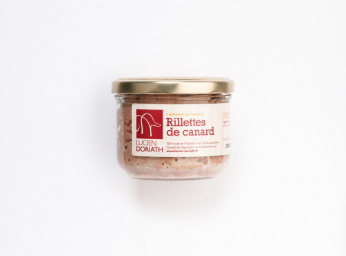 Lucien Doriath - RILLETTES DE CANARD (12 POTS)