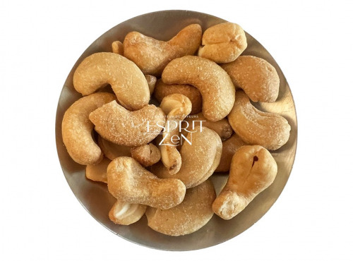 Esprit Zen - Noix de Cajou grillées subtilement salées - Sachet refermable de 100g