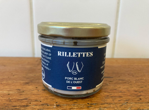 Elevage Les Blancs de l'Ouest - Rillettes - Conserve stérilisée 90g