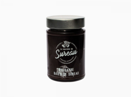 La Maison du Sureau - Confiture De Rhubarbe Et De Baies De Sureau