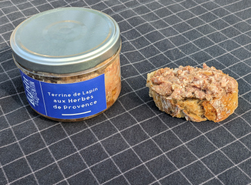 Le Lapin du Cotentin - Terrine de lapin aux herbes de Provence, 180 Gr