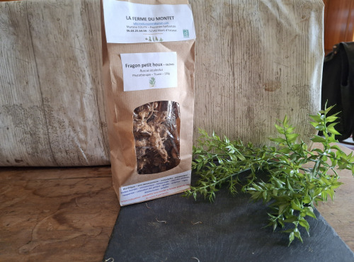 La Ferme du Montet - Fragon petit houx - Ruscus aculeatus - 100g