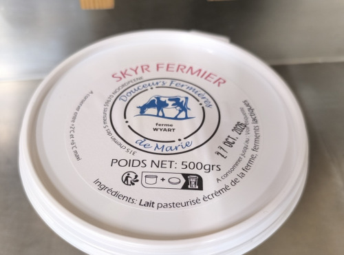 Ferme Joos - SKYR fermier 500g : ferme WYART