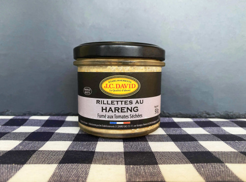 Etablissements JC David - Rillettes au Hareng 40% - 90g