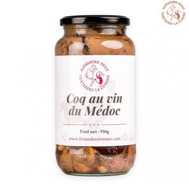 Ferme de Vertessec - Coq au vin du Médoc