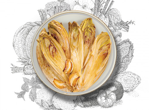 La Brouette - Pour 2 Pers. - Endives Braisées À L'ail Doux Confit